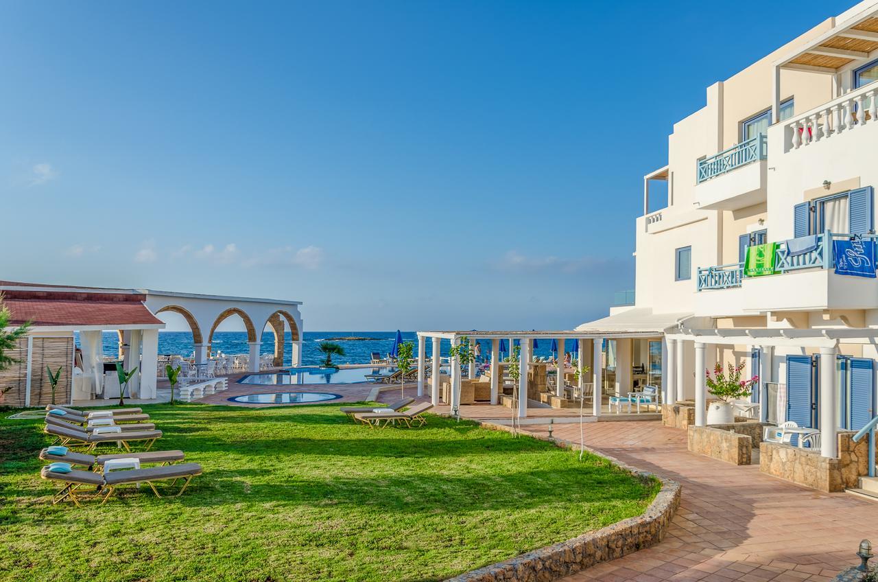 Pyrgos Blue Aparthotel Malia  Bagian luar foto