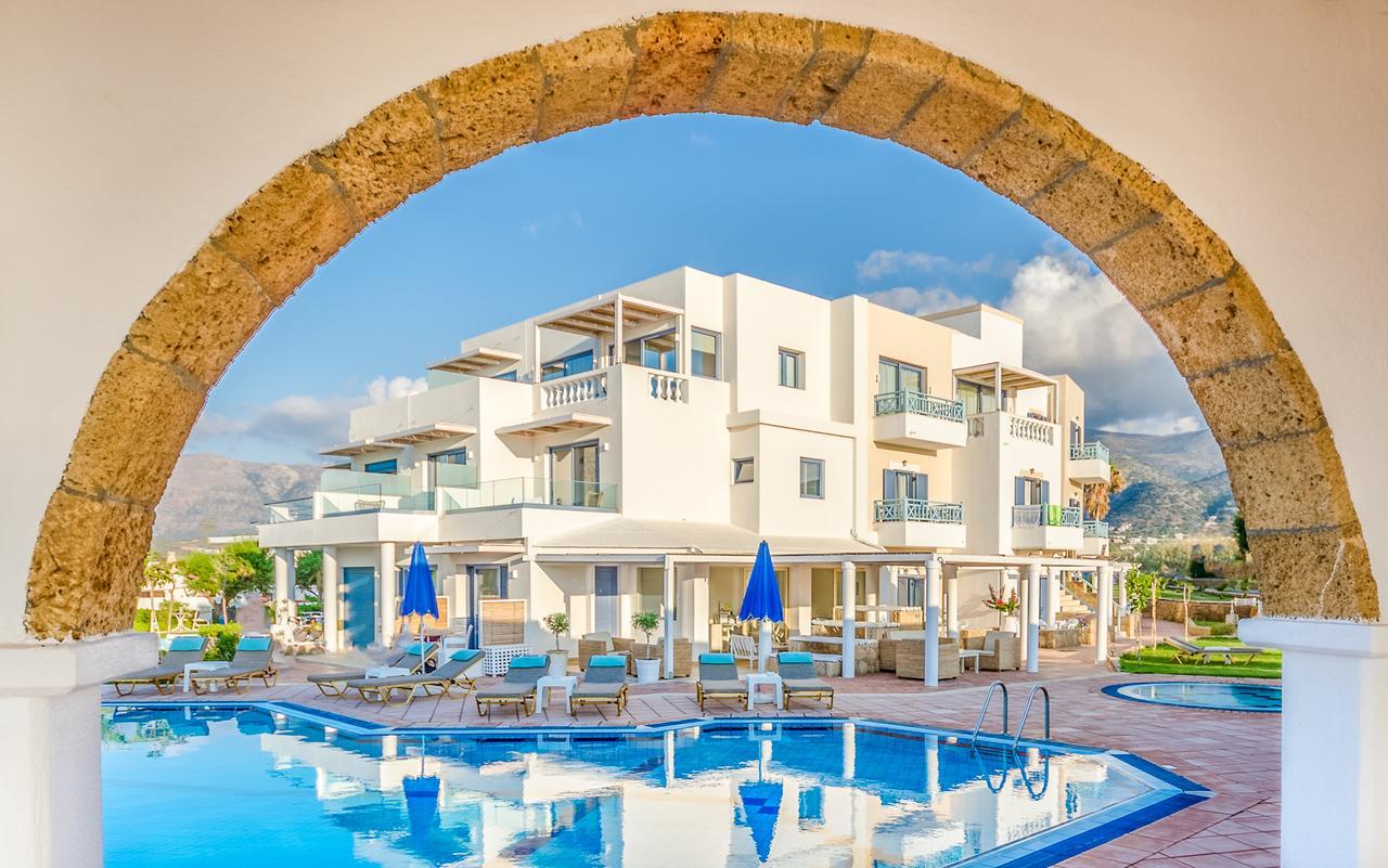 Pyrgos Blue Aparthotel Malia  Bagian luar foto